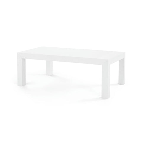 Villa & House Timeless Minimalist Contemporary Rectangle Frame Coffee Table - 48 W