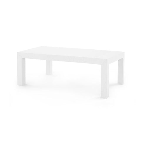 Villa & House Timeless Minimalist Contemporary Rectangle Frame Coffee Table - 48 W