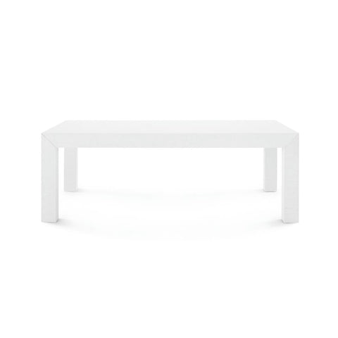 Villa & House Timeless Minimalist Contemporary Rectangle Frame Coffee Table - 48 W