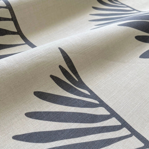 Palmetto Throw Pillow in Midnight