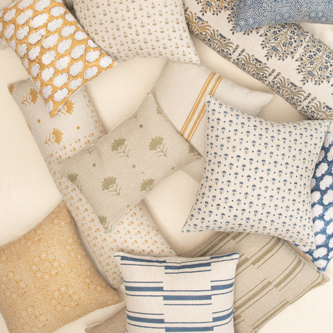 Filling Spaces Artful Traditionalist Contemporary Accent Square Throw Pillow - 18 x 18 - 20 x 20 - 22 x 22 - 24 x 24 - 26X 26 - 14 x 20 - 14 x 40 - 18 x 40 - 16 x 50