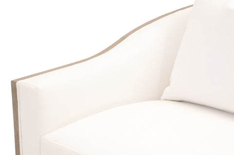 Timeless Minimalist Transitional Barrel Lounge Chair