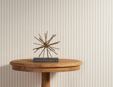 Decorating Essentials Modern Handcrafted Gold Leaf Sculpture