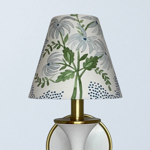 Pearl Accent Elegant Handcrafted Graphic Lamp Shade