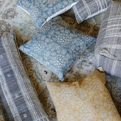 Filling Spaces Artful Traditionalist Handcrafted Contemporary Accent Throw Pillow - 18 x 18 - 20 x 20 - 22 x 22 - 24 x 24 - 26X 26 - 14 x 20 - 14 x 40 - 18 x 40 - 16 x 50