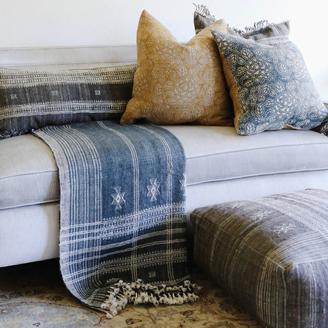 Filling Spaces Artful Traditionalist Handcrafted Contemporary Accent Throw Pillow - 18 x 18 - 20 x 20 - 22 x 22 - 24 x 24 - 26X 26 - 14 x 20 - 14 x 40 - 18 x 40 - 16 x 50