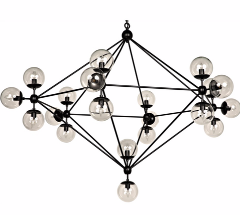 Pluto Ambient Modern Sputnik Chandelier Ceiling Light