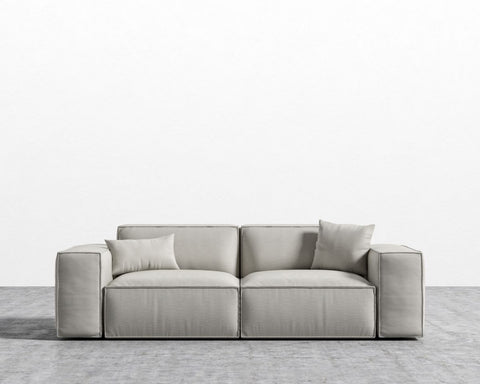 Porter Contemporary Symmetrical Standard Sofa with Cushioned Seat