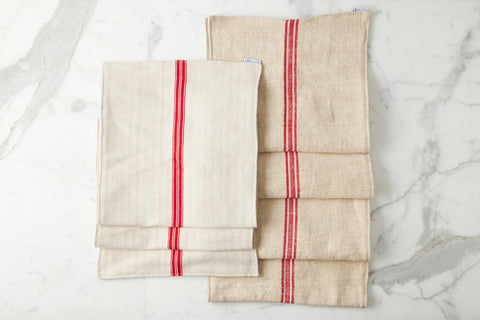 Vintage Rustic Stripe Rectangular Table Runner