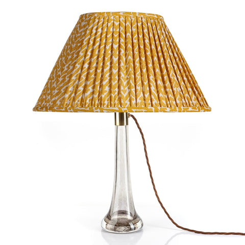 Fermoie Lampshade in Yellow Rabanna