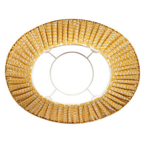 Fermoie Lampshade in Yellow Rabanna