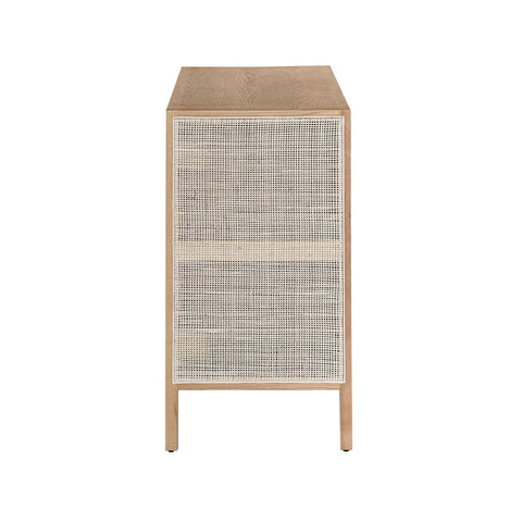 Scandinavian Two-tone Sideboard Cabinet