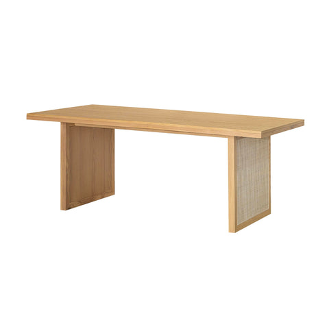 LH Imports Timeless Minimalist Scandinavian Farm Dining Table