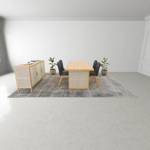 LH Imports Timeless Minimalist Scandinavian Farm Dining Table