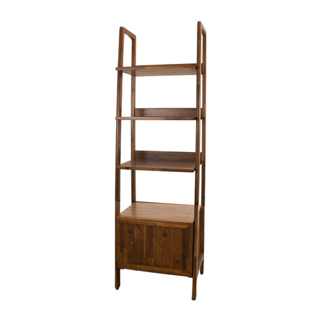 Ladder Bookshelf with Scandinavian Modern Design