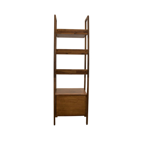 Ladder Bookshelf with Scandinavian Modern Design