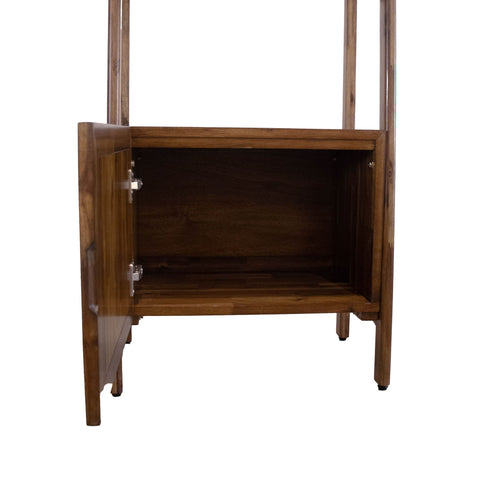 Ladder Bookshelf with Scandinavian Modern Design