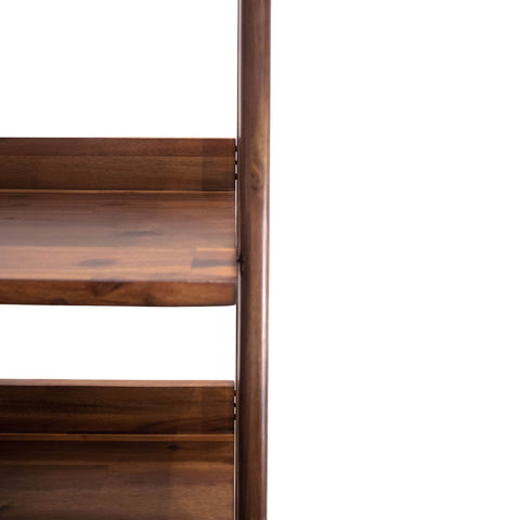 Ladder Bookshelf with Scandinavian Modern Design