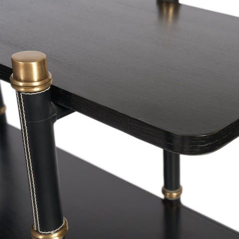 Reneau Modern Lacquered Bookshelf