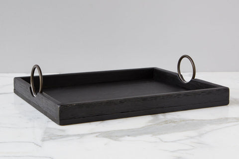 etúHOME Modern Rustic Lipped Serving Tray