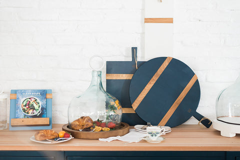 etúHOME Modern Two-tone Gift Serving Board