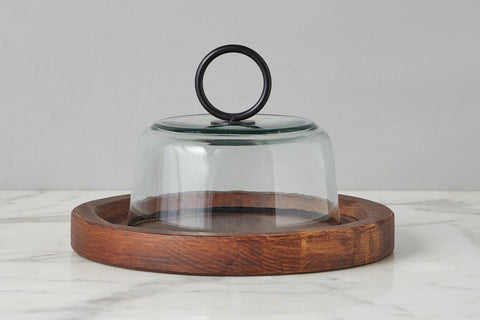 etúHOME Everyday Modern Abstract Wood Serving Tray