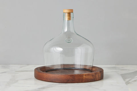 etúHOME Everyday Modern Abstract Wood Serving Tray