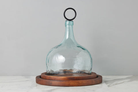 etúHOME Everyday Modern Abstract Wood Serving Tray