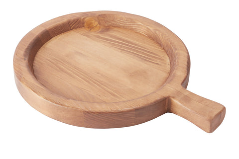 Contemporary Solid Wood Lipped Nesting Serving Tray