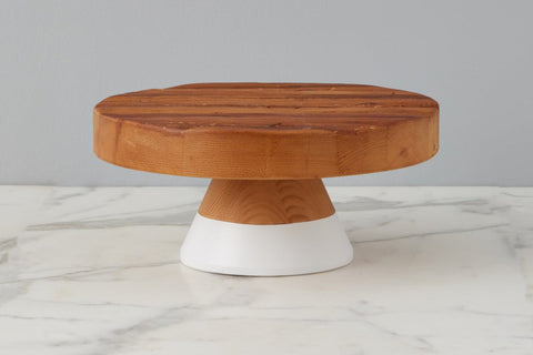 etúHOME Everyday Handmade Natural Contemporary Cake Stand