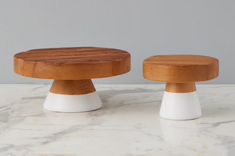 etúHOME Everyday Handmade Natural Contemporary Cake Stand
