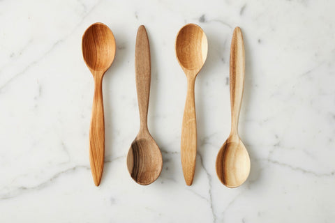 etúHOME Organic Serving Spoon Set Lightweight for Serving - Set of 2