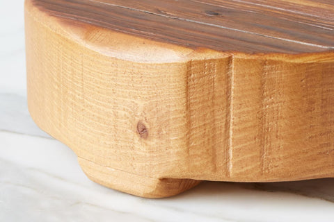 etúHOME Artful Traditionalist Solid Natural Wood Cutting Board