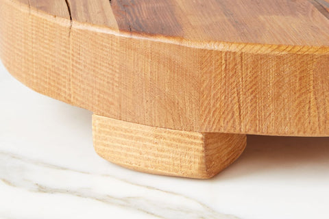 etúHOME Artful Traditionalist Solid Natural Wood Cutting Board