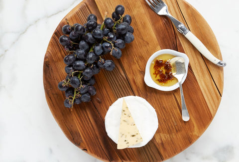 etúHOME Artful Traditionalist Solid Natural Wood Cutting Board