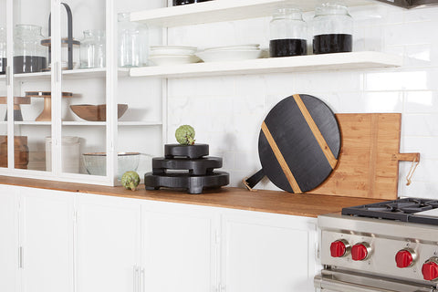 etúHOME Artful Traditionalist Natural Wood Cutting Board