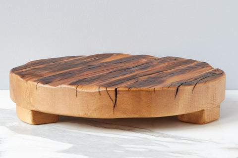 etúHOME Artful Traditionalist Solid Natural Wood Cutting Board