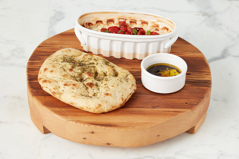 etúHOME Artful Traditionalist Solid Natural Wood Cutting Board