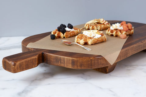 etúHOME Everyday Organic Rustic Handmade Wood Serving Board