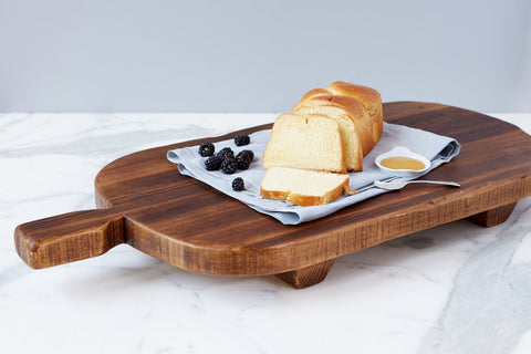 etúHOME Everyday Organic Rustic Handmade Wood Serving Board