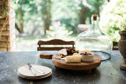 Organic Rustic Abstract Handmade Serving Board