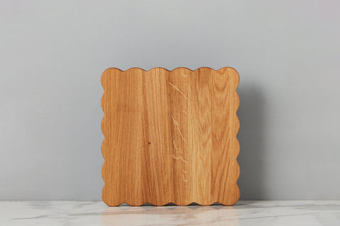 Modern Scalloped Abstract Serving Board