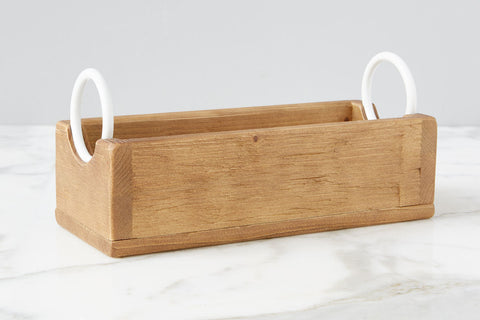 Bianca Scandinavian Minimalist Kitchen Caddy with Handles