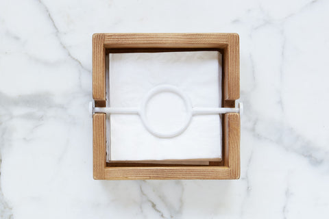 Bianca Rustic Decorative Napkin Holder for Kitchen
