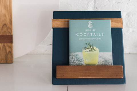 Cookbook Holder with Food Safe Wax for Keeping Cookbooks