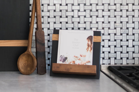 Cookbook Holder for Keeping Cookbooks or Digital Devices