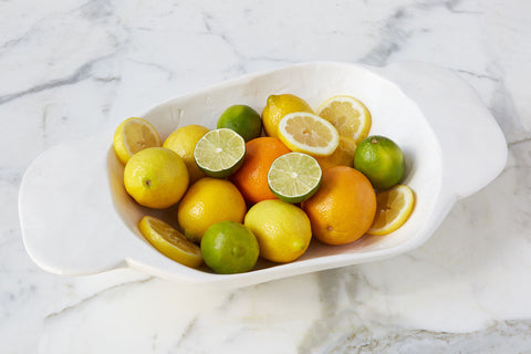 Everyday Organic Handmade Glazed Fruit Bowl