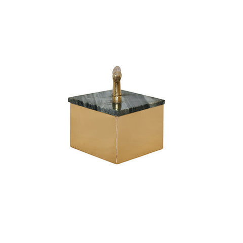 Decorating Essentials Polished Brass Decorative Box