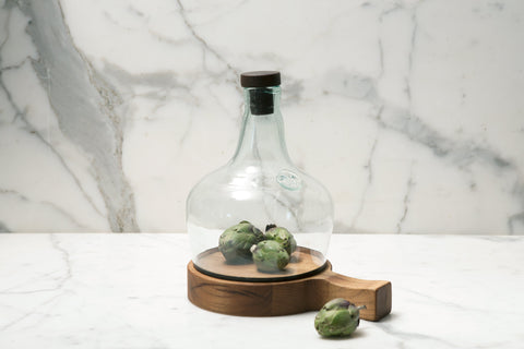 Rustic Organic Hand Finished Oak Serving Board