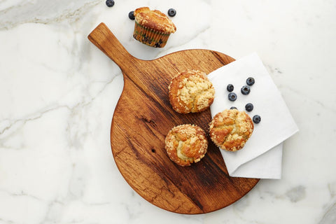 Rustic Organic Hand Finished Oak Serving Board